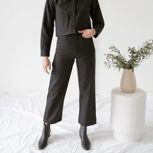 Laude the Label canvas straight pant 2